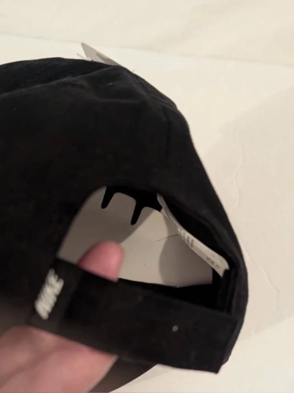 Nike Black and White Toddler Club Cap 2T-4T #2784